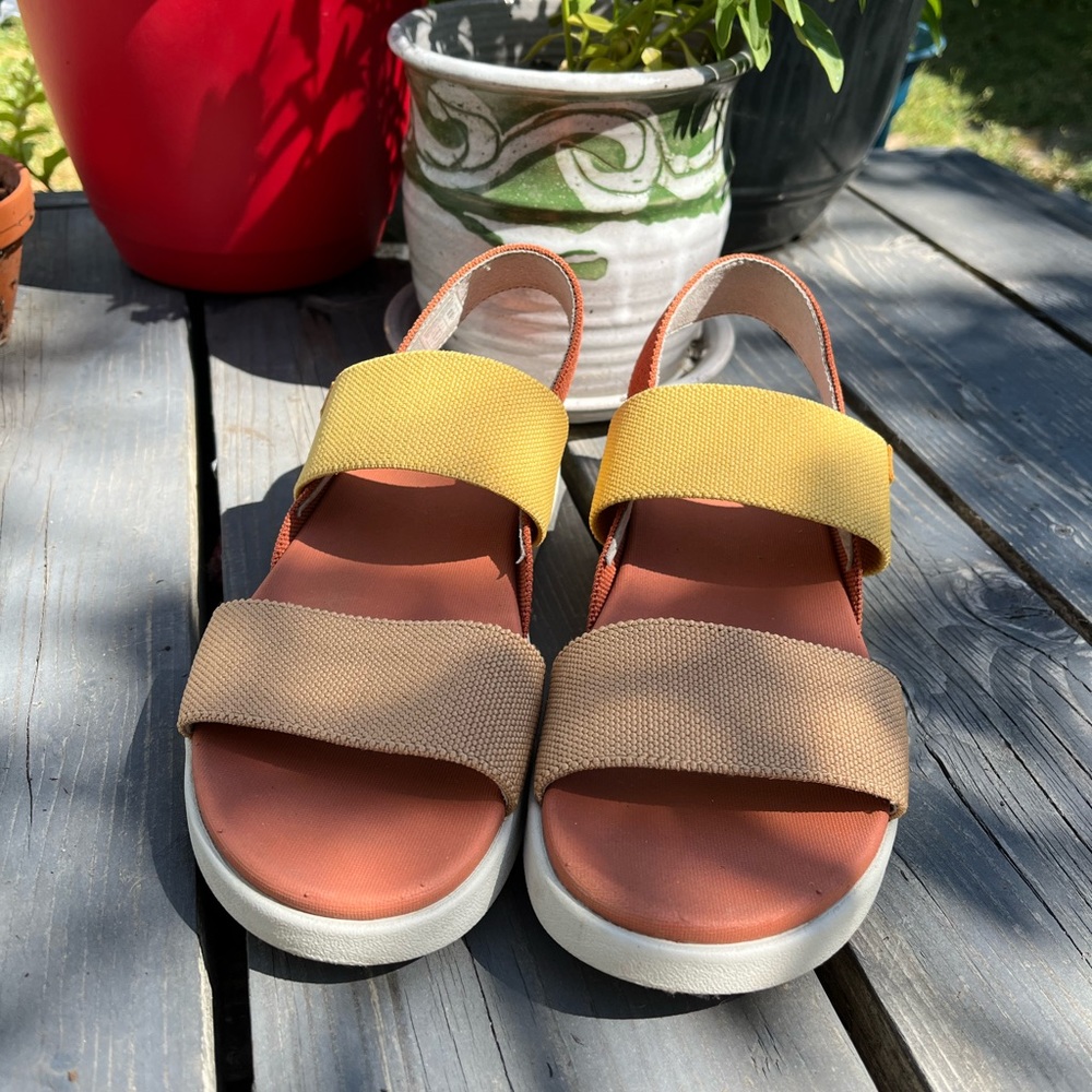 Keen Yellow and Brown Women's Sandals